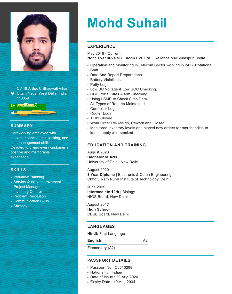 cv